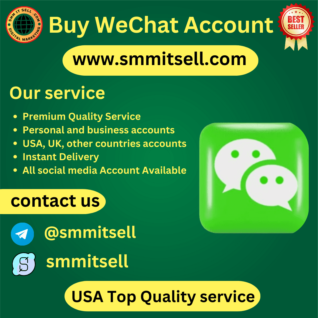 Buy WeChat Account